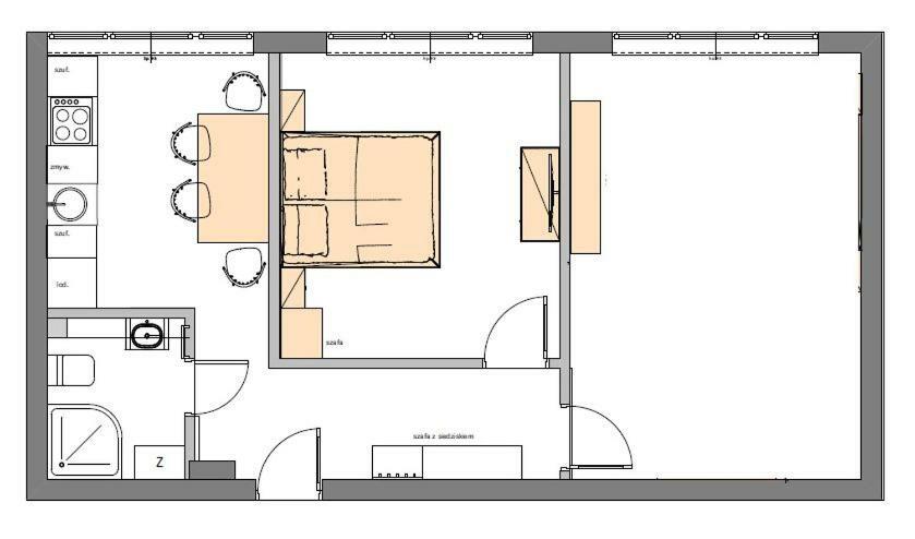 Apartament Dwupokojowy Gdynia Srodmiescie Appartement Buitenkant foto